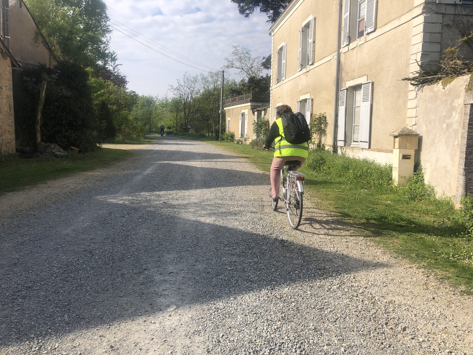 Balade à vélo sur le domaine